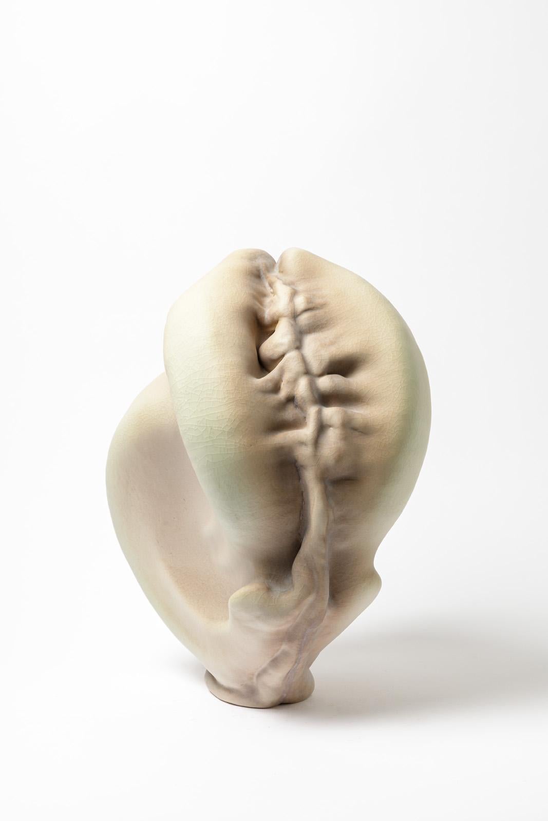 Ceramic Porcelain Sculpture by Wayne Fischer, 2022 For Sale