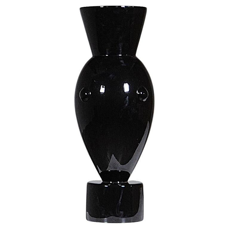 Vaso in porcellana "Champs de Mars" di Olivier Gagnère per Virebent Francia anni '90