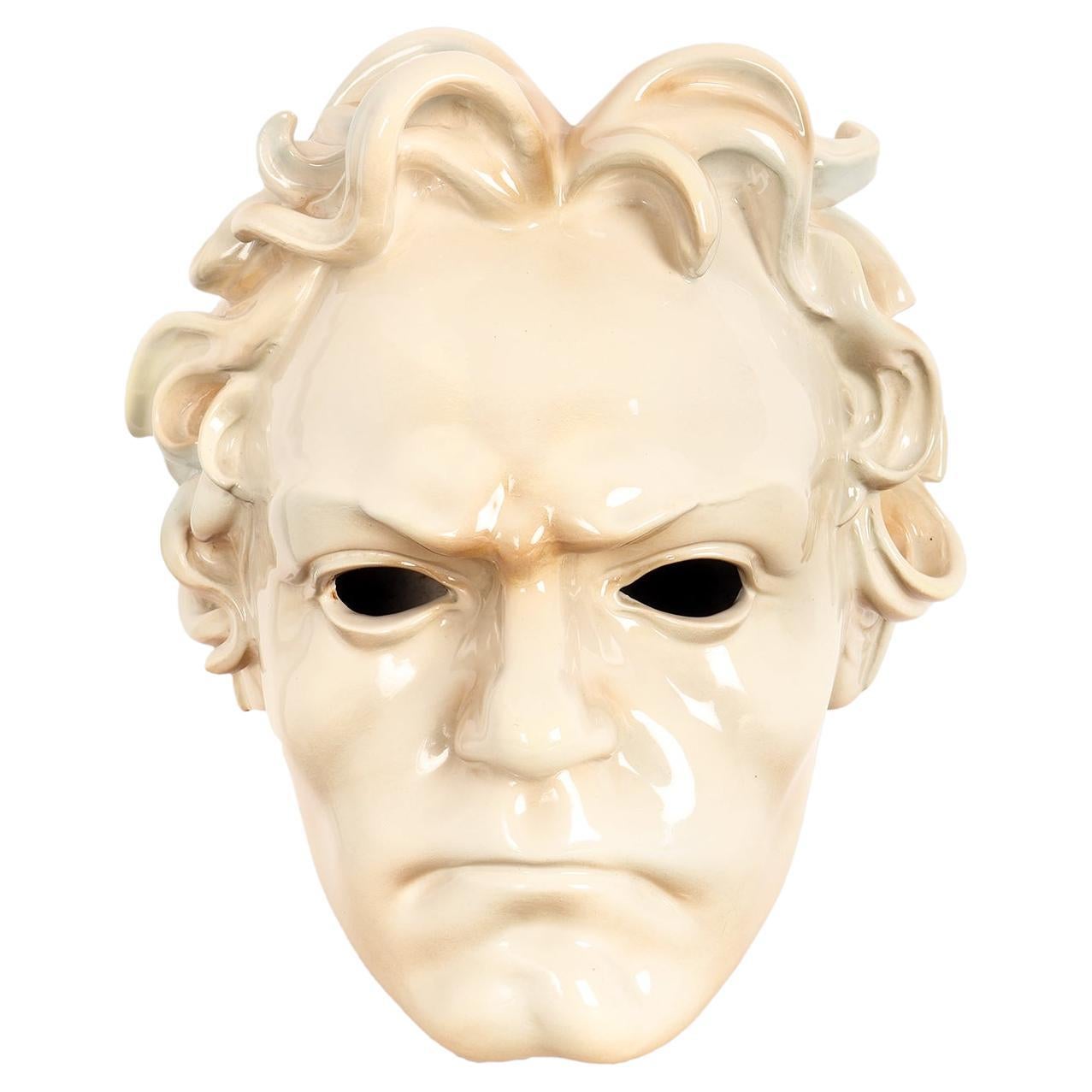 Portrait Mask of Ludwig Van Beethoven, Germany 1910 For Sale