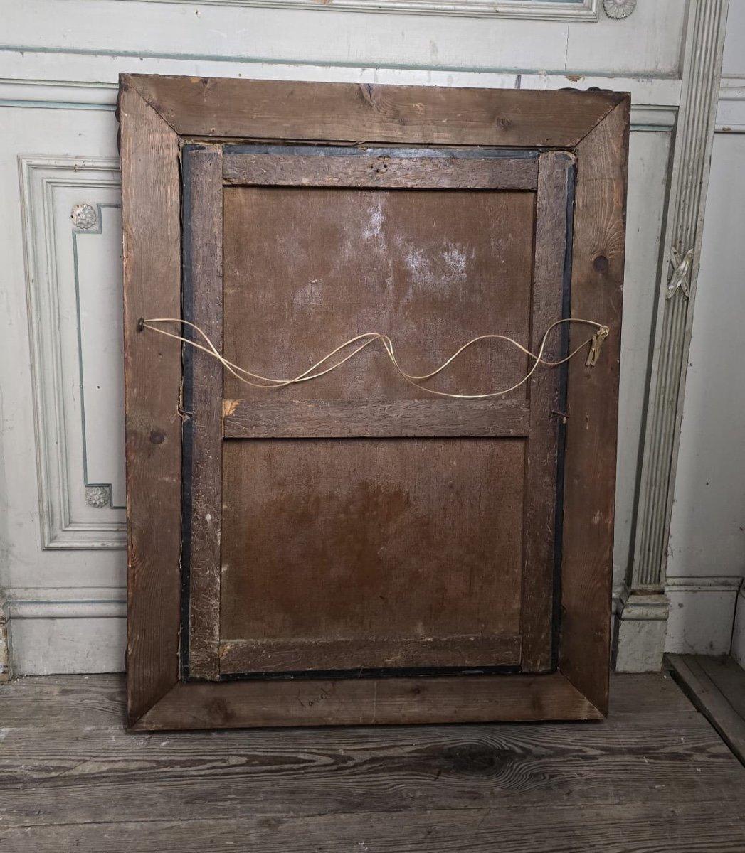 Ein Porträt einer hochwertigen Dame, Öl auf Leinwand, 18. Jahrhundert (Moderne) im Angebot