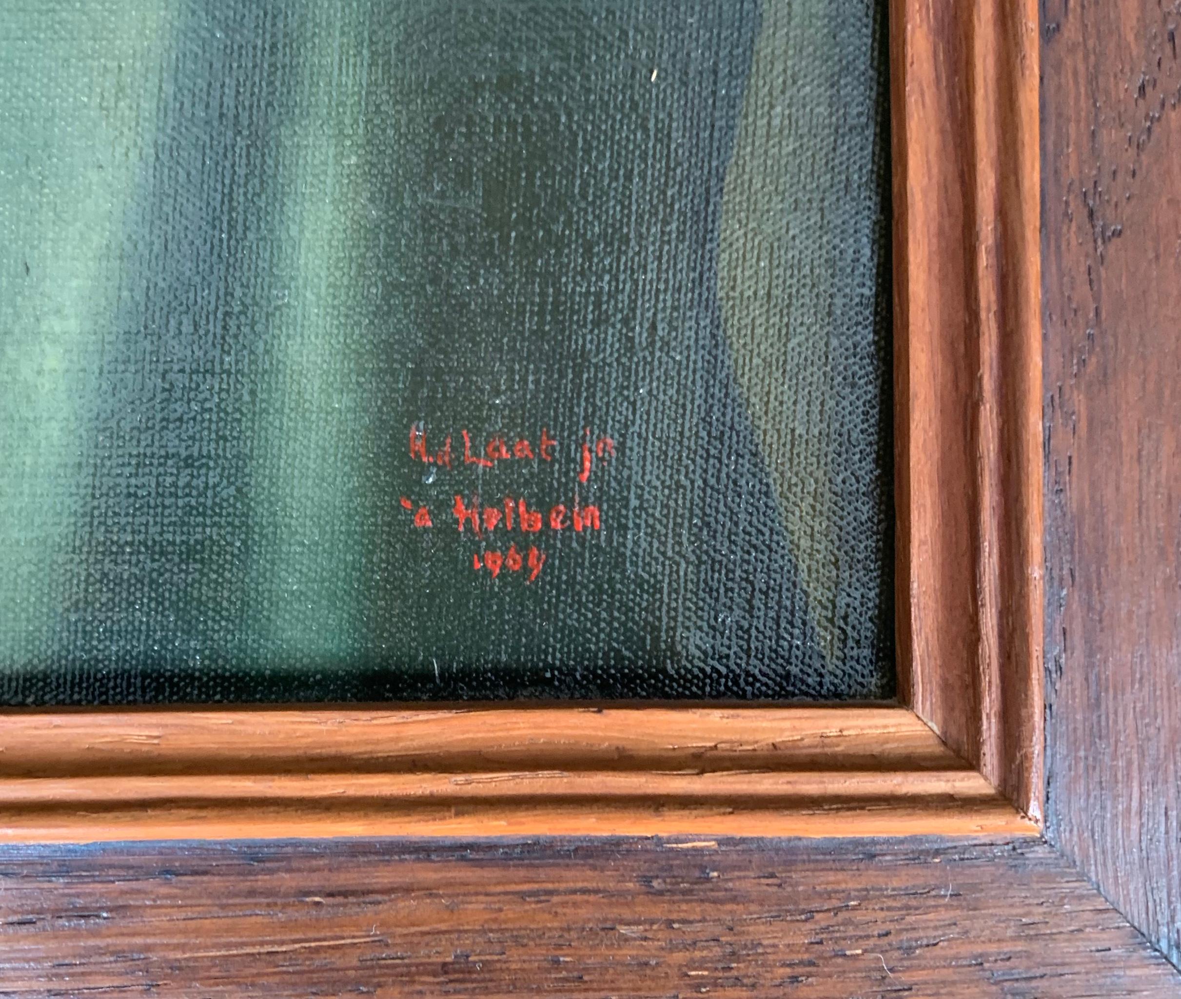 portrait d'erasme holbein
