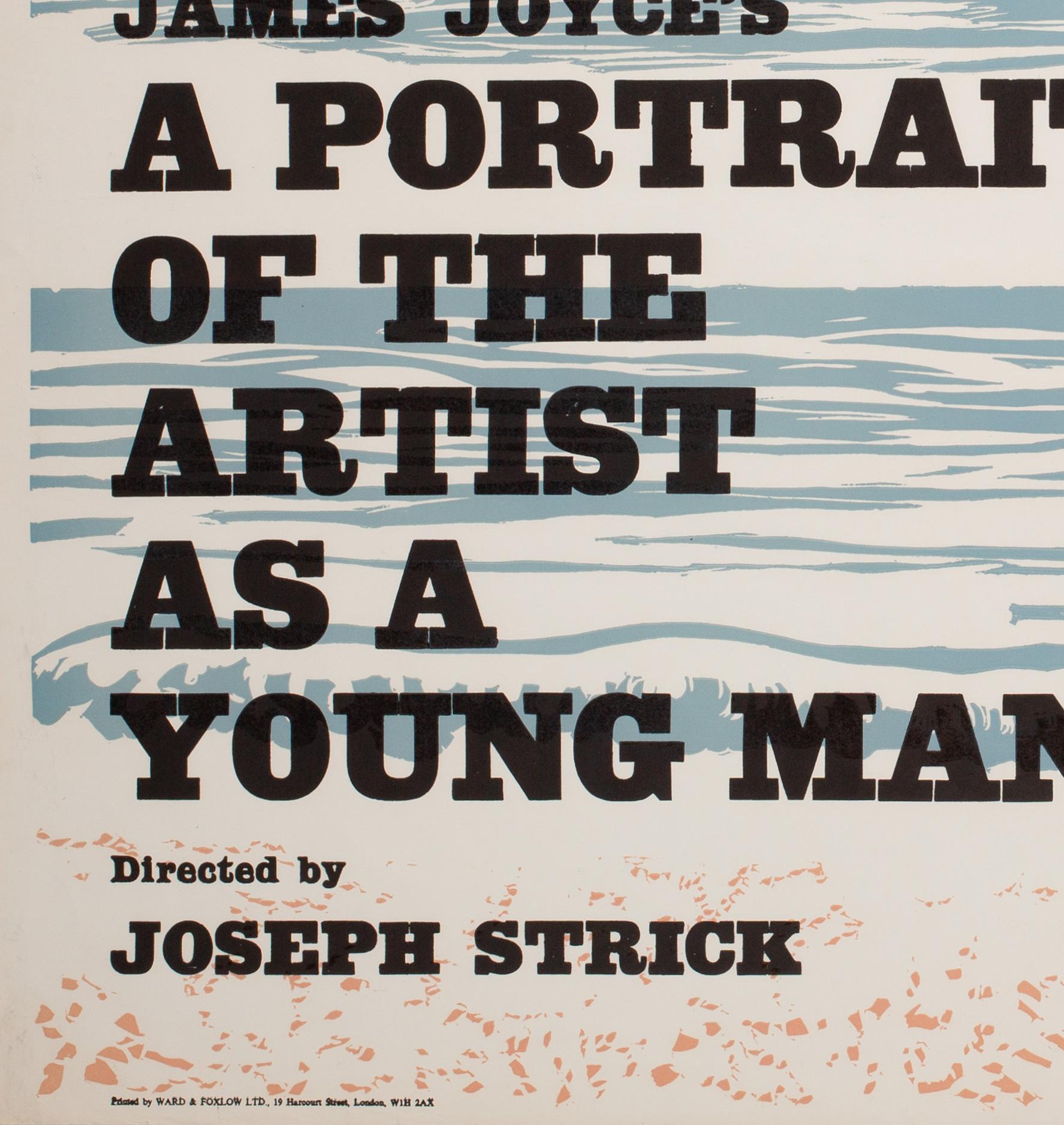Paper A Portrait of the Artist as a Young Man 1977 Academy Cinema UK Quad Film Poster
