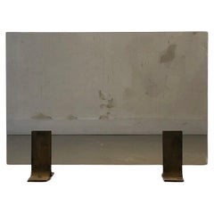 A POST MODERN & BRUTALIST Fireplace FRAME by FRANCOIS MONNET KAPPA, France 1970