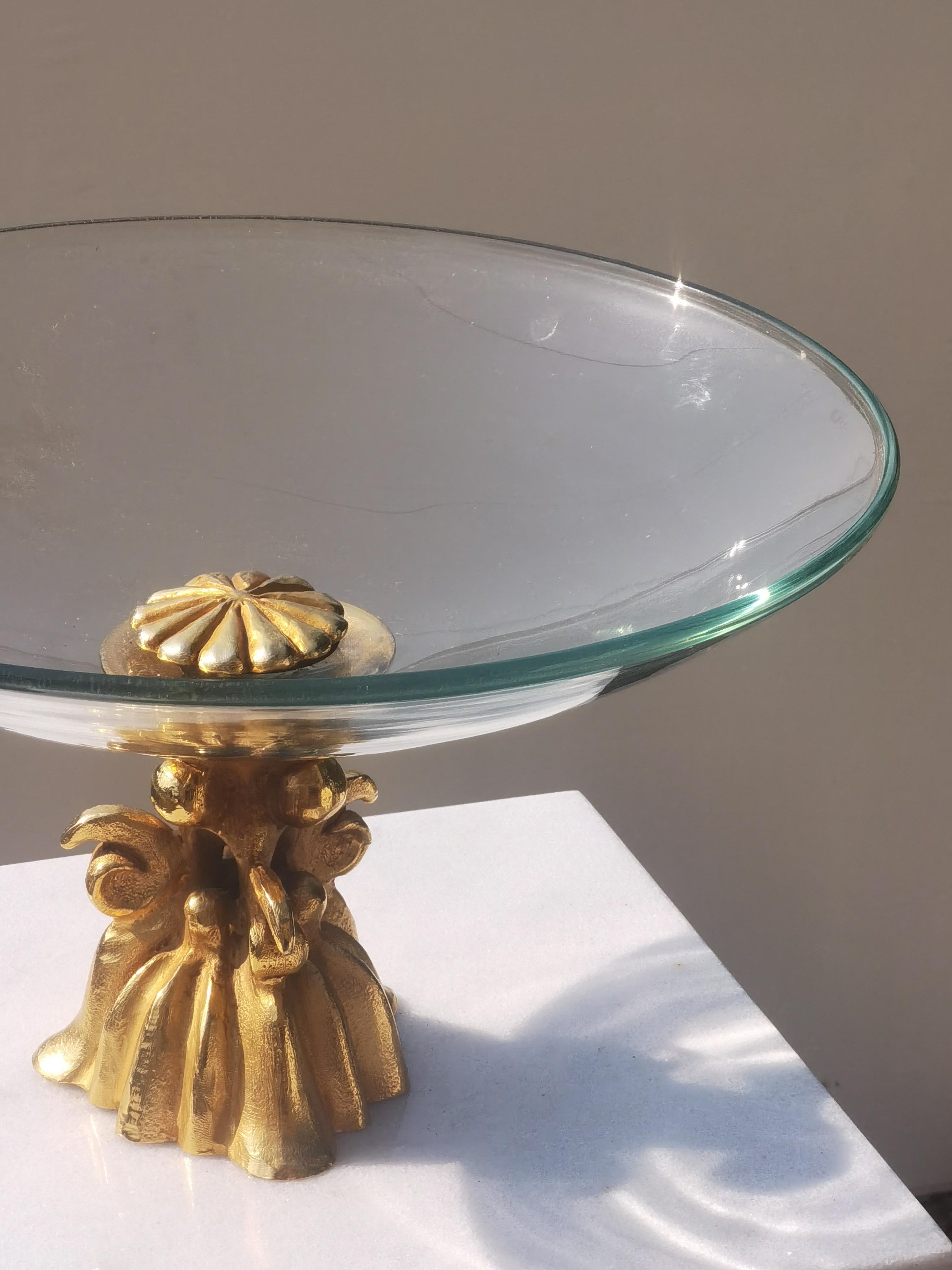 A POST-MODERN Sculptural FRUIT PLATE von NICOLAS DEWAEL, Ed. FONDICA, 1980-1990 (Französisch) im Angebot
