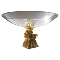 Un piatto da frutta scultoreo POST-MODERNO di NICOLAS DEWAEL, Ed. FONDICA, 1980-1990