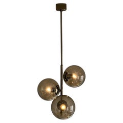 Vintage A Seventies POST-MODERN SPACE-AGE CEILING LIGHT FIXTURE, in RAAK Style, 1970