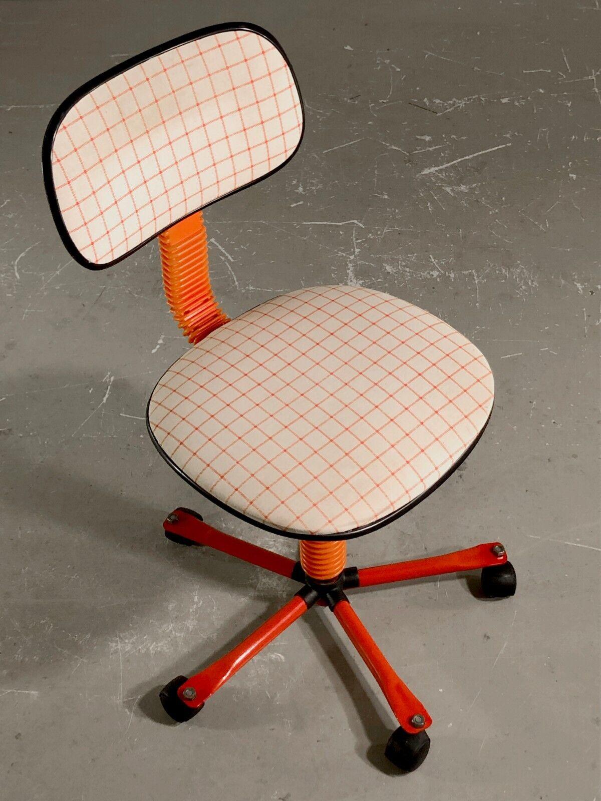 Postmoderner SPACE-AGE-Schreibtischstuhl CHAIR von WELLE, Deutschland 1970 im Angebot 3