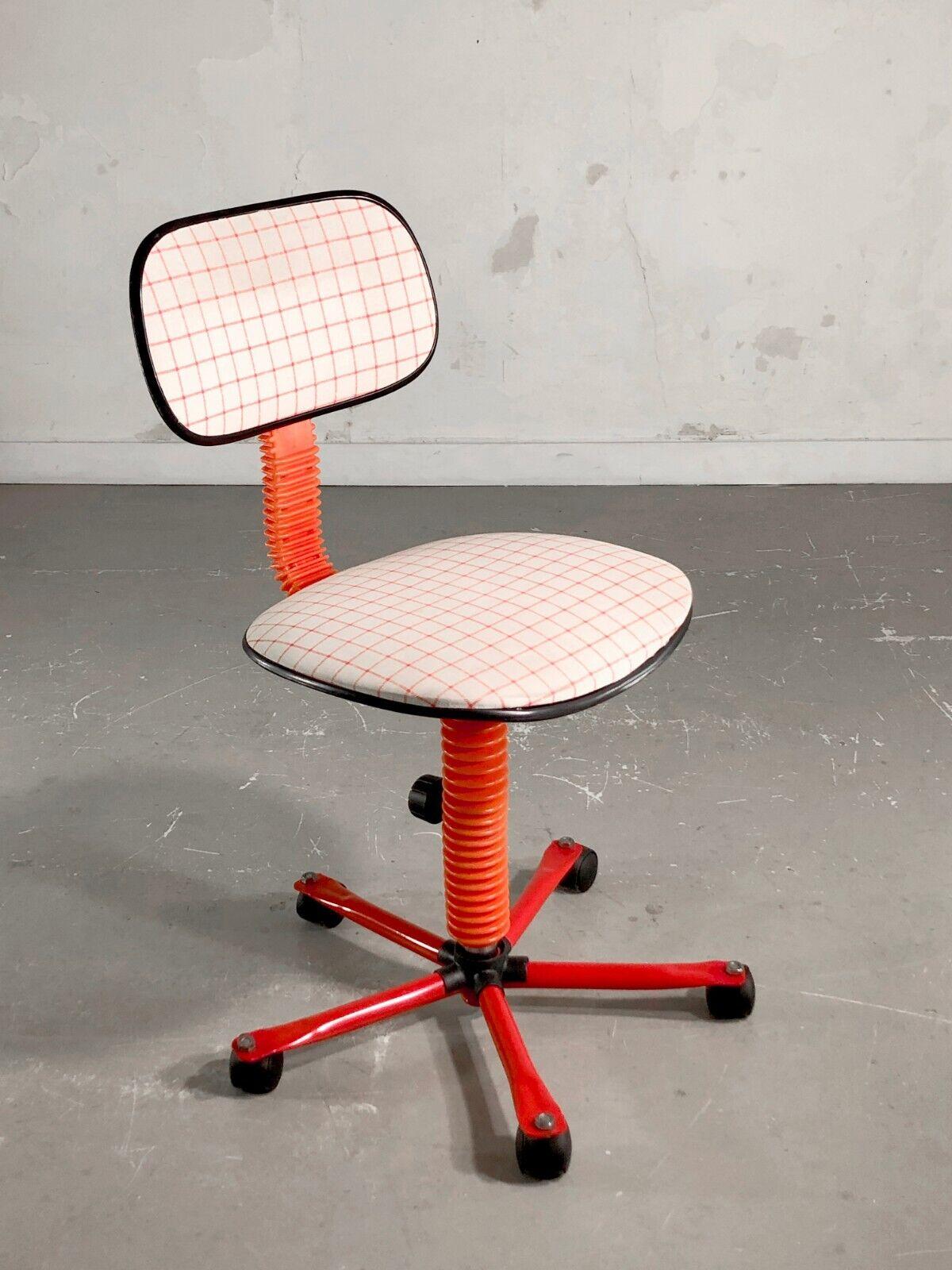 Postmoderner SPACE-AGE-Schreibtischstuhl CHAIR von WELLE, Deutschland 1970 (Space Age) im Angebot