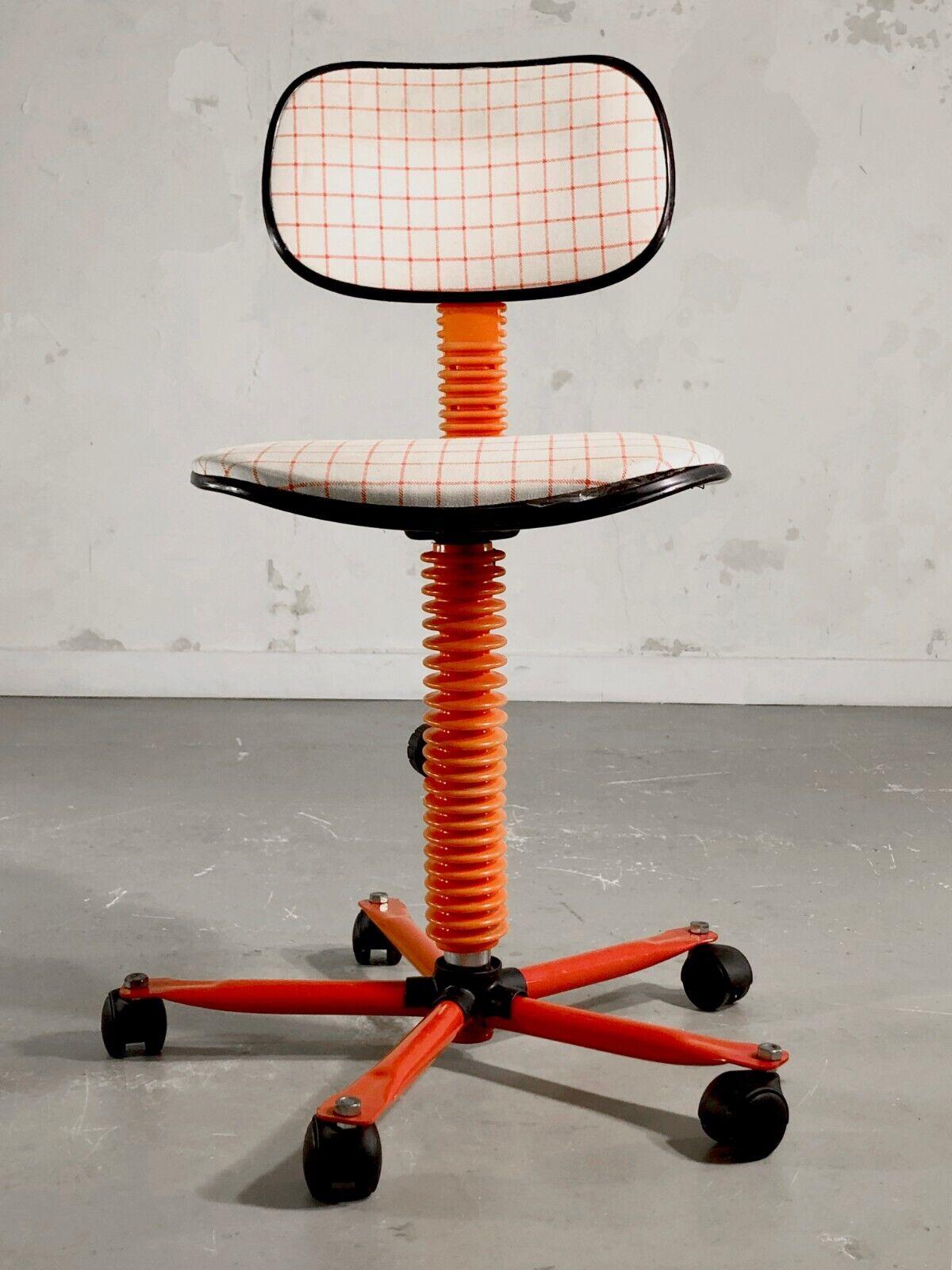 Postmoderner SPACE-AGE-Schreibtischstuhl CHAIR von WELLE, Deutschland 1970 im Angebot 2