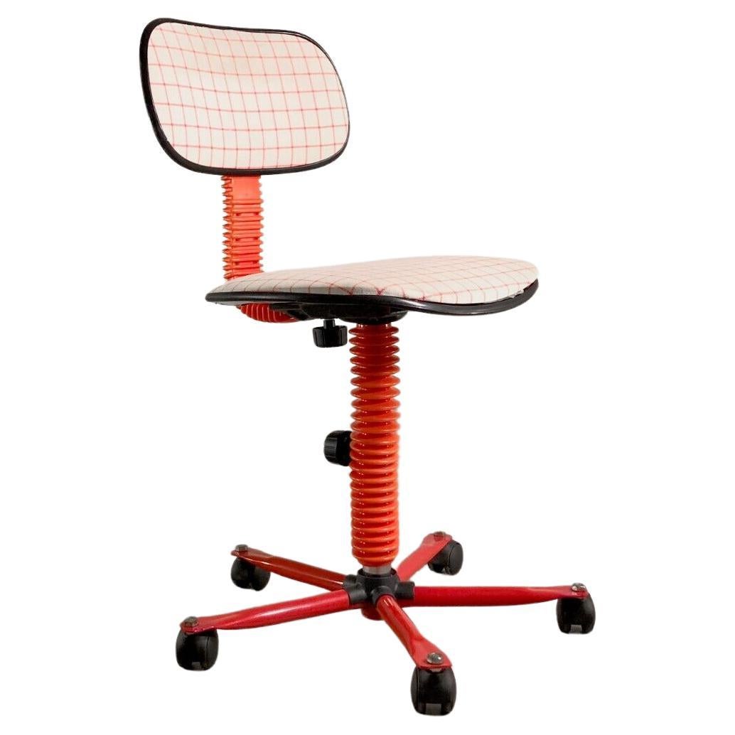 A Post-Modern SPACE-AGE Desk CHAIR by WELLE, Germany 1970