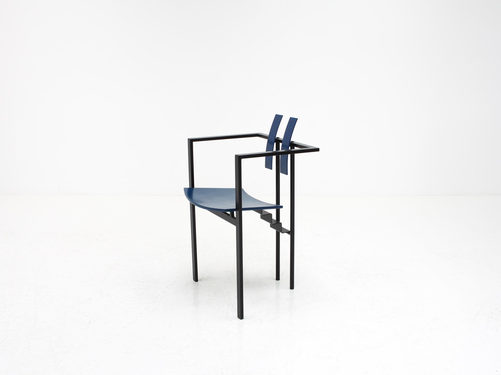 A postmodern 'Trix' chair designed by Karl Friedrich Förster, Germany, 1980s 2