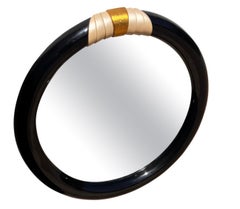 A postmodern wall mount mirror, circa 1980