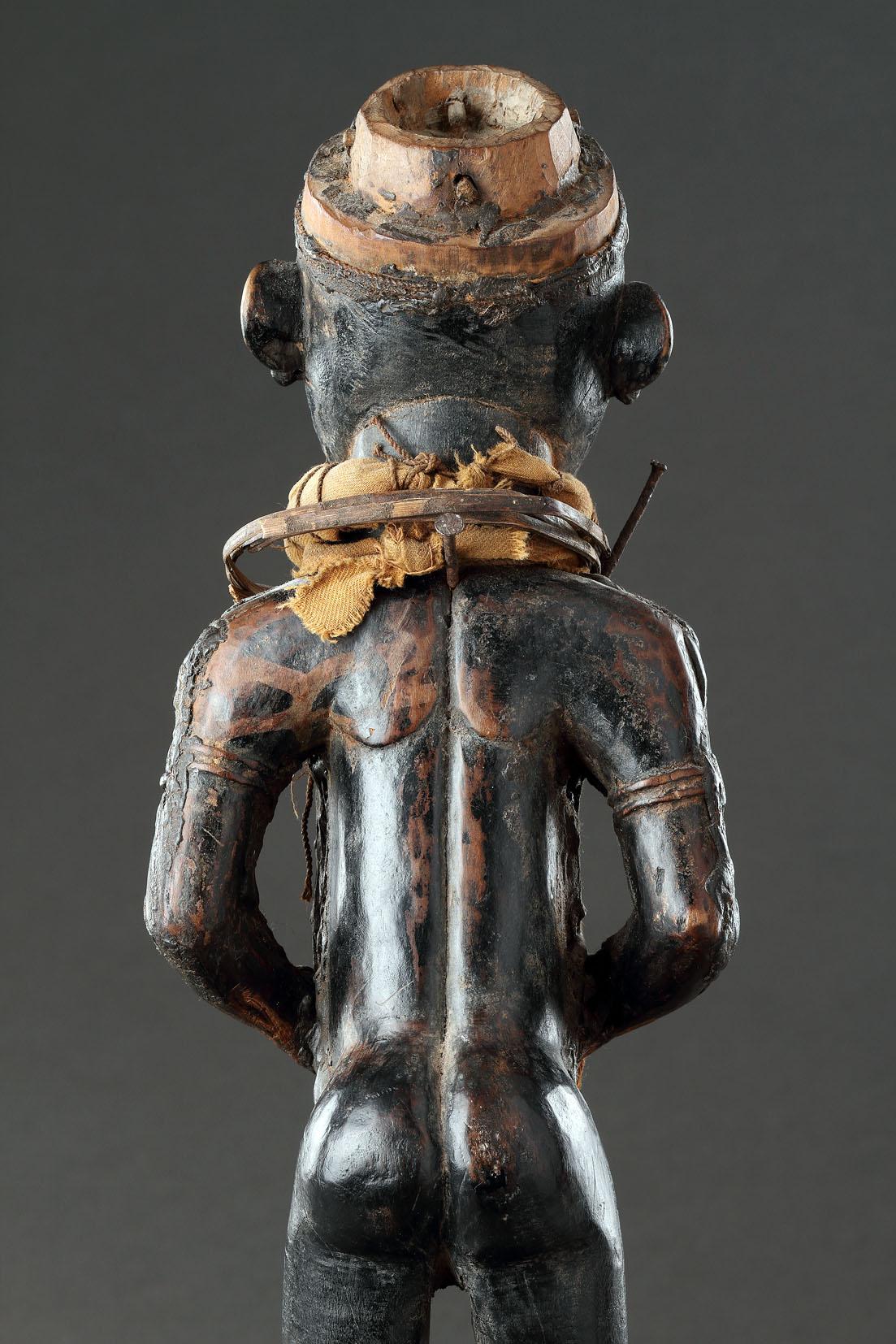 A Powerful Kongo Fetish Figure For Sale 6