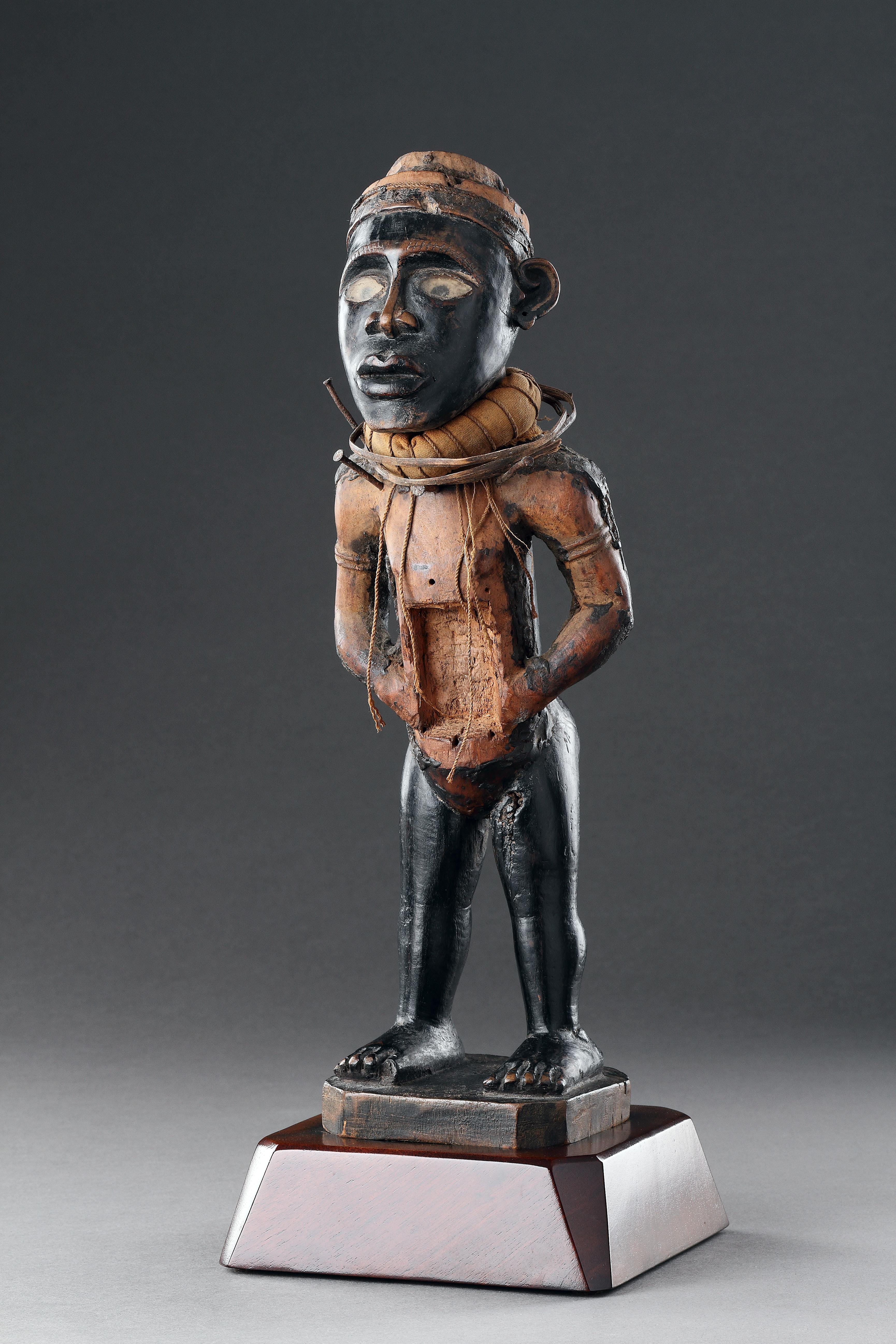 Congolese A Powerful Kongo Fetish Figure For Sale