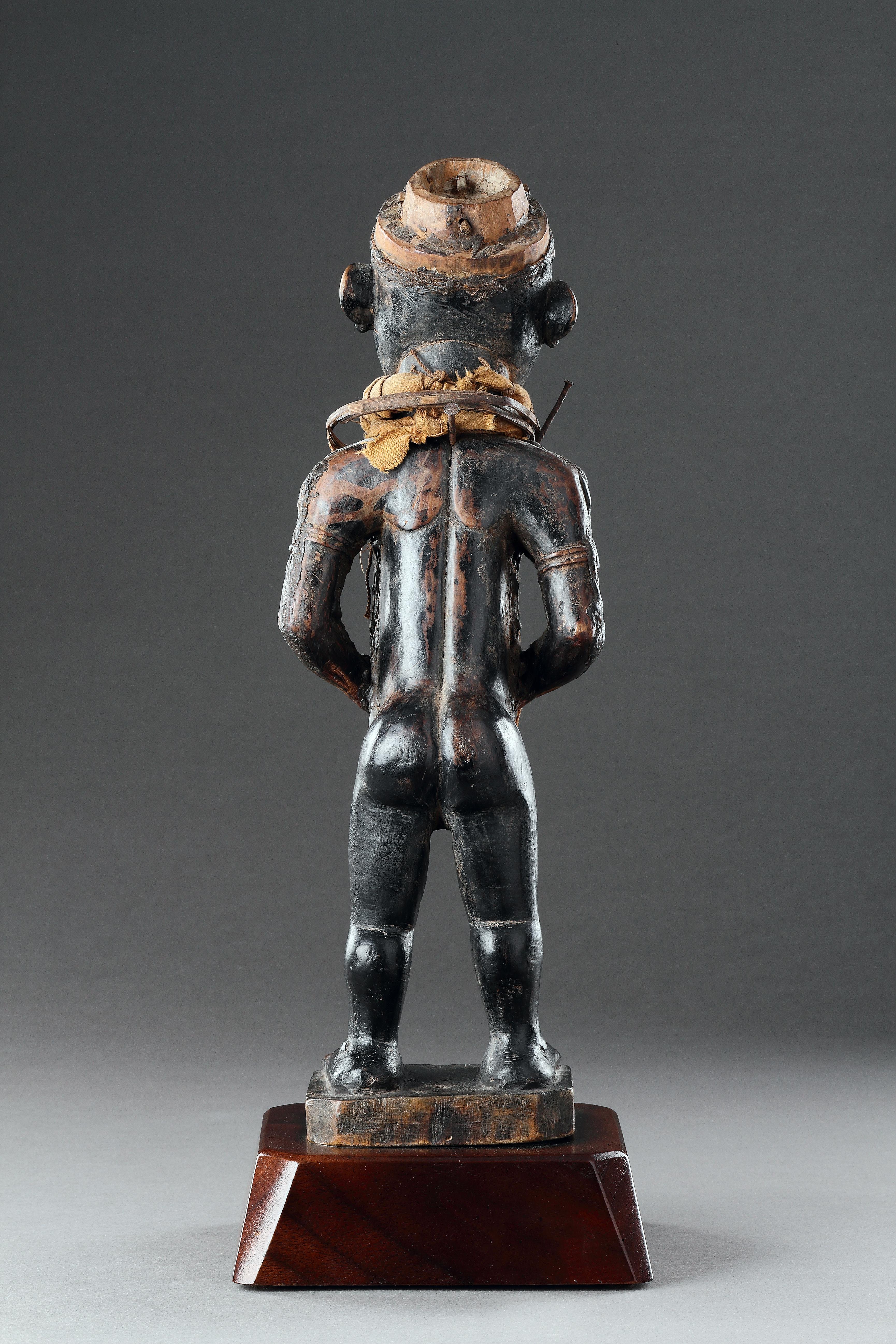 A Powerful Kongo Fetish Figure For Sale 1