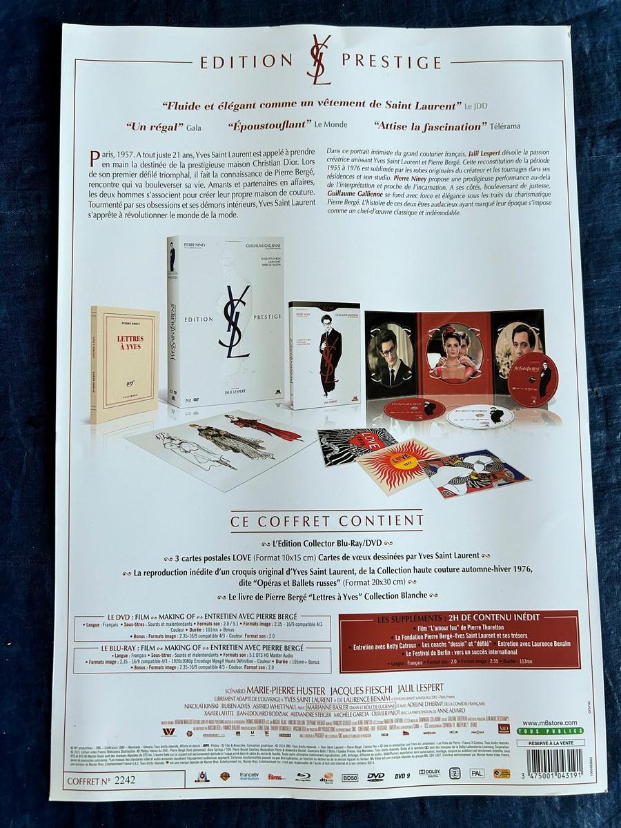 A Prestige box set for the film Yves Saint Laurent by Jalil Lespert - May 2014 For Sale 1
