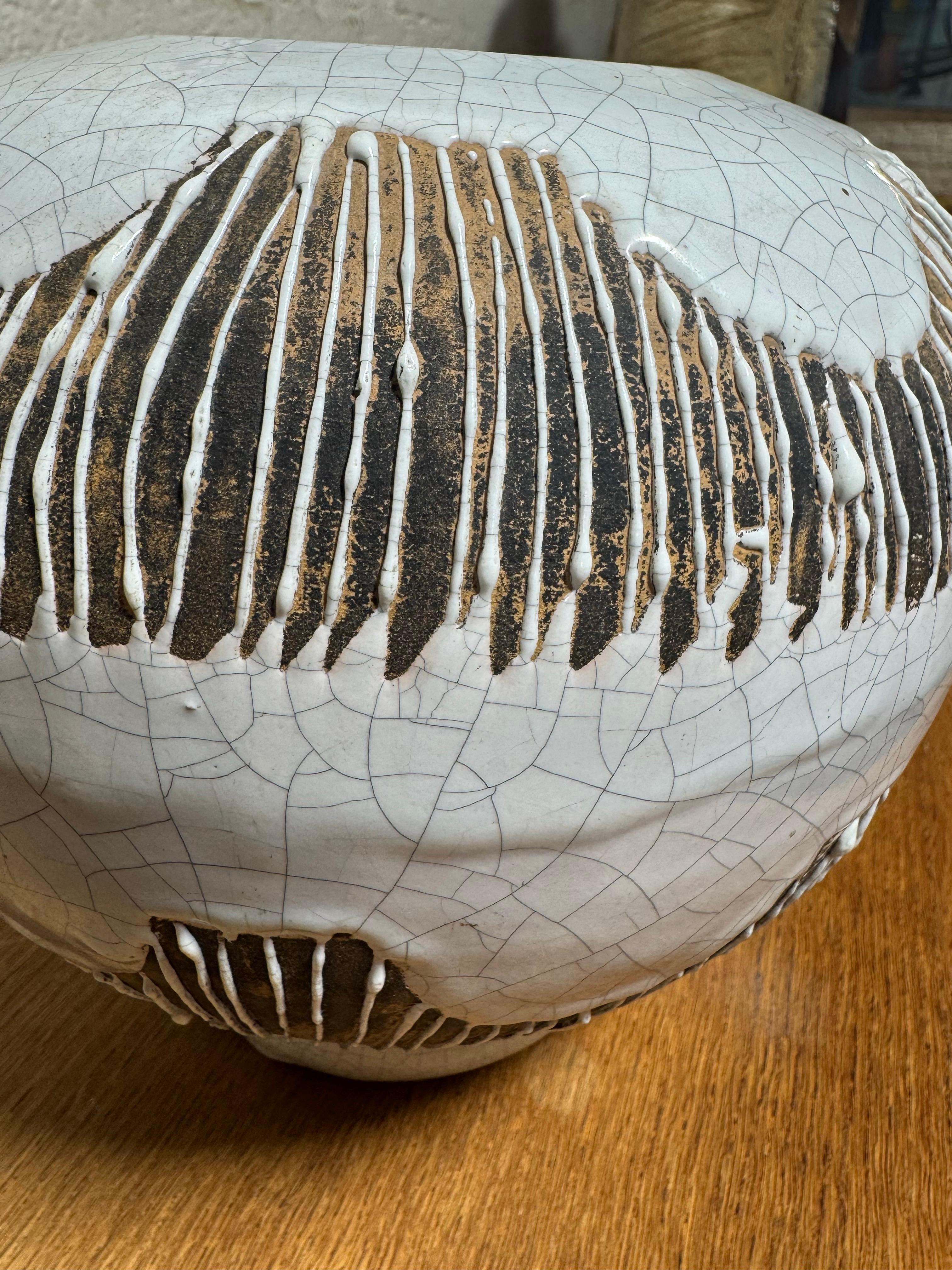 Un eccezionale vaso in ceramica di Primavera del 1930 circa