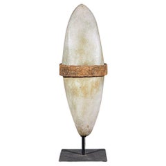 A Primitive Ceramic Shield by Tim Orr France 1970s