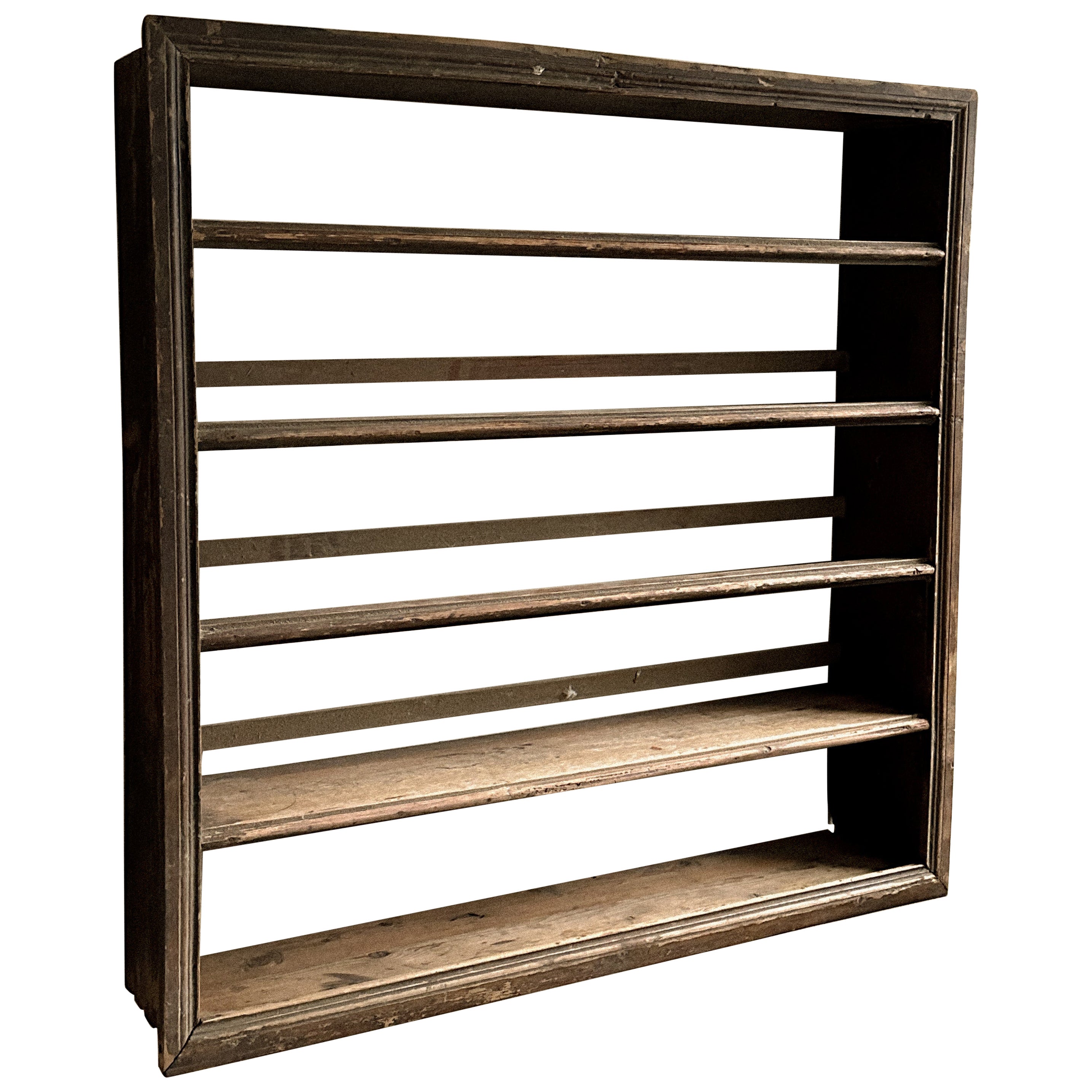 A Primitive Plate Rack, Scandinavia, c. 1800s.
