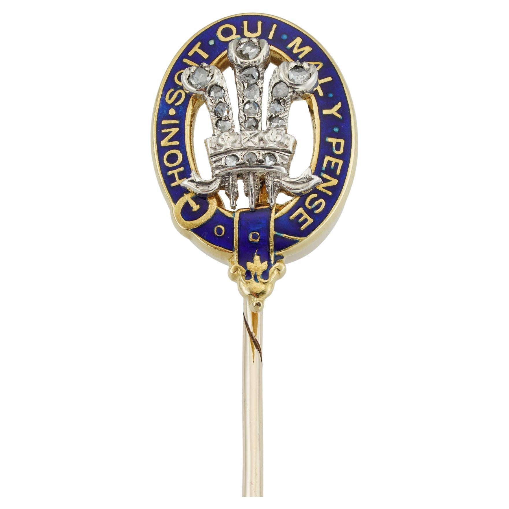 Prince of Wales Royal Presentation Stick-Pin