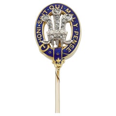 Antique Prince of Wales Royal Presentation Stick-Pin