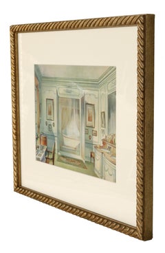 Print of an Interior Bath
