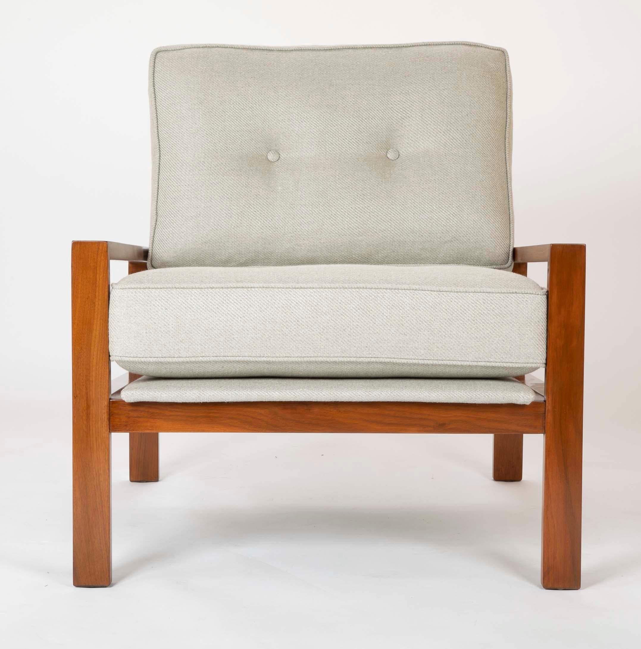 Mid-Century Modern Prototype Van Keppel and Green Lounge Chair with Great Provenance