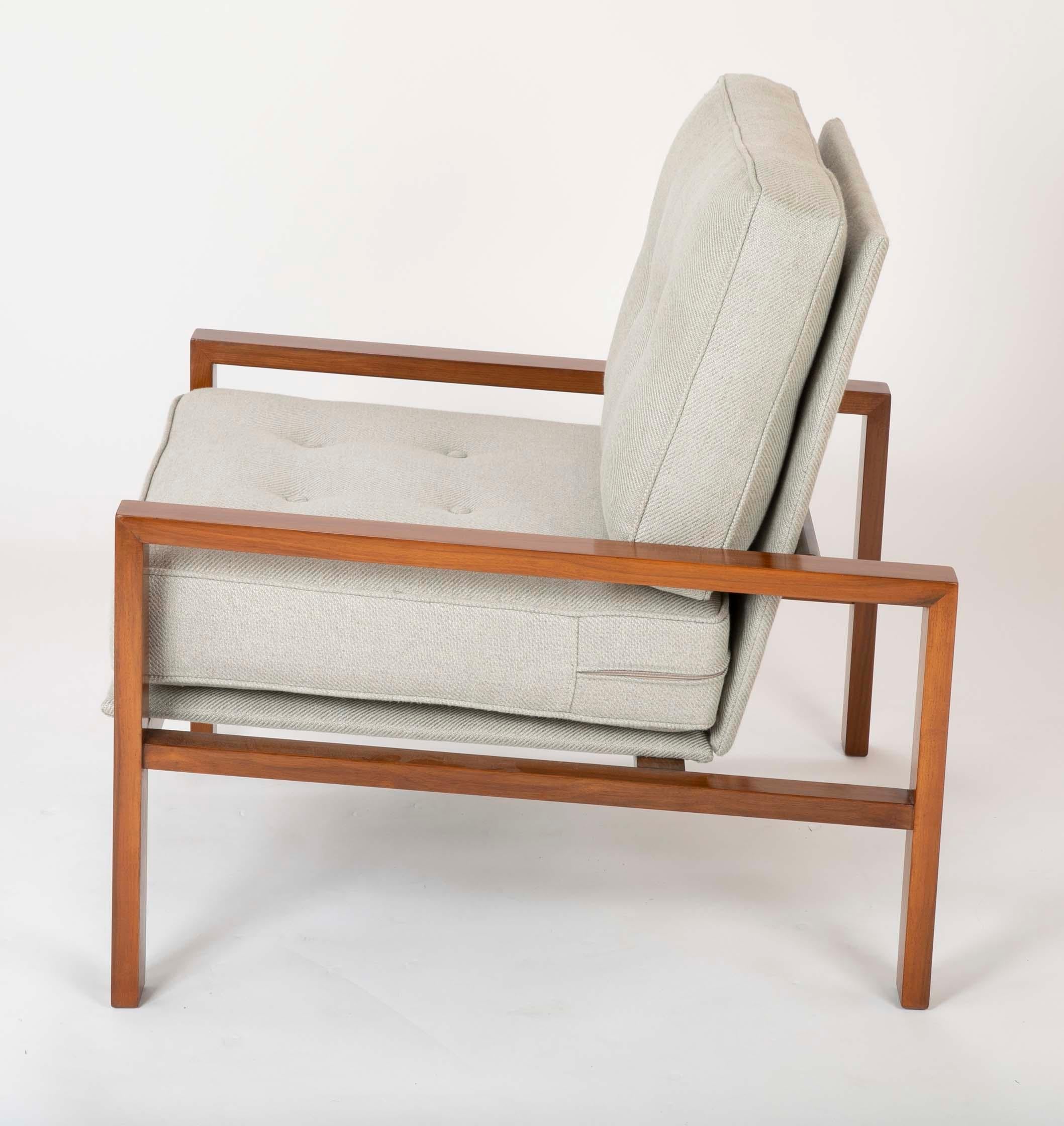 Mid-20th Century Prototype Van Keppel and Green Lounge Chair with Great Provenance