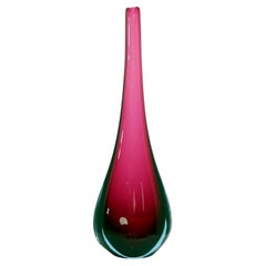 A purple and blue Murano ‘Sommerso’ vase, 1960s