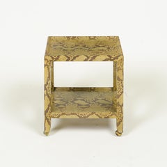 Ein Python-Telefontisch, der Karl Springer zugeschrieben wird