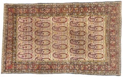 A Qajar Treasury: Late 19th Century Persian Kerman Masterpiece of Noble Elegance