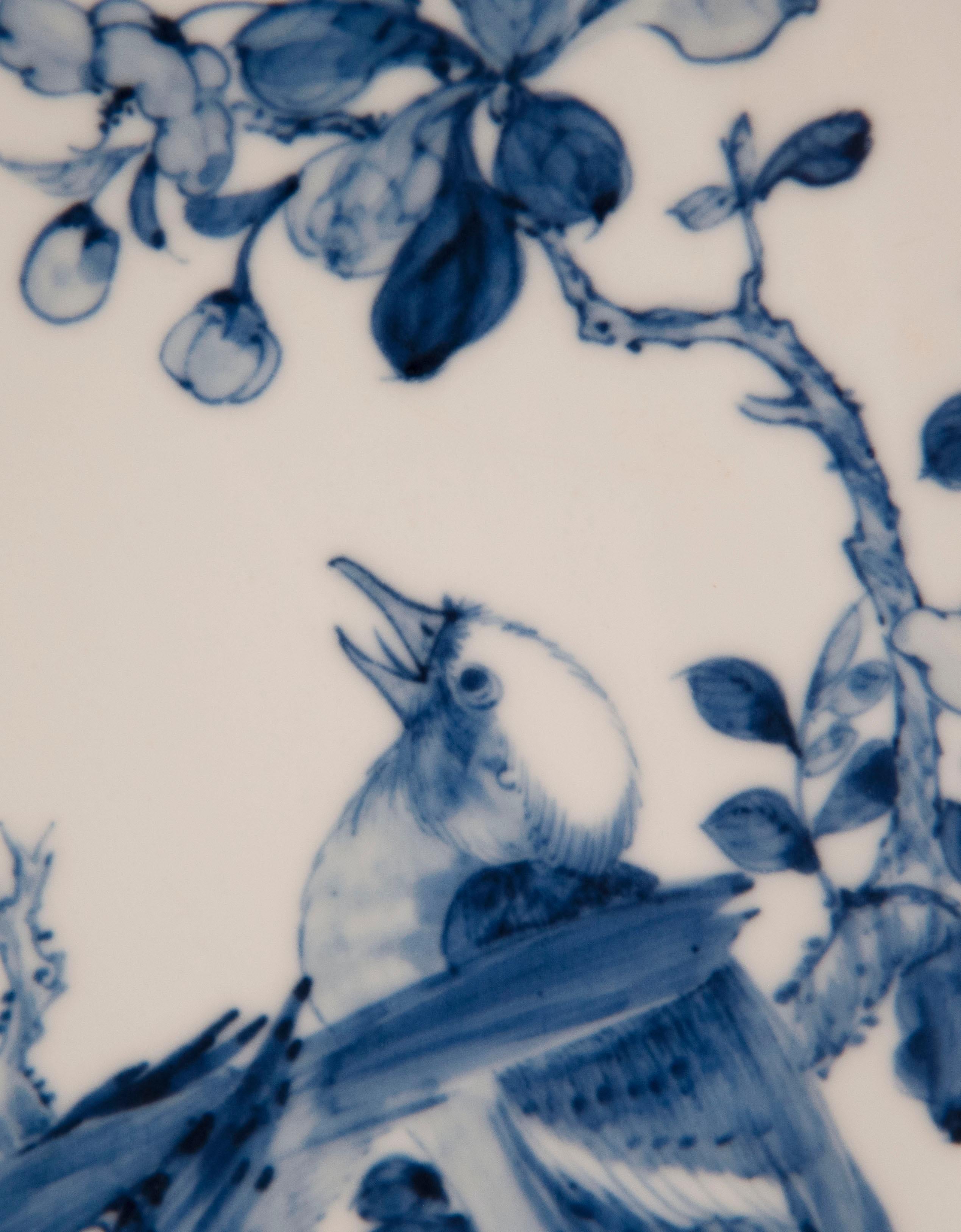Chinese Qing Dynasty Porcelain Wall Plaque