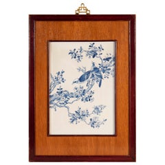 Qing Dynasty Porcelain Wall Plaque