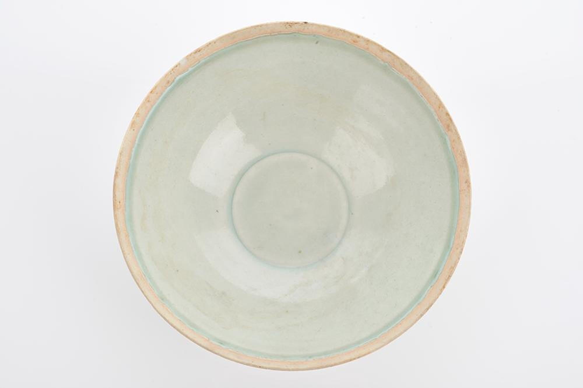 A Chinese QINGBAI BOWL, Song Dynasty

Height: 6.5 cm Diameter: 17.5 cm

Provenance: Sotheby's, London, Oriental Ceramics and Works of Art, Lot 77, 06/02/1979
