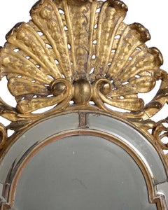 Queen Anne 'Baroque Shell' Gilt Mirror, c.1710