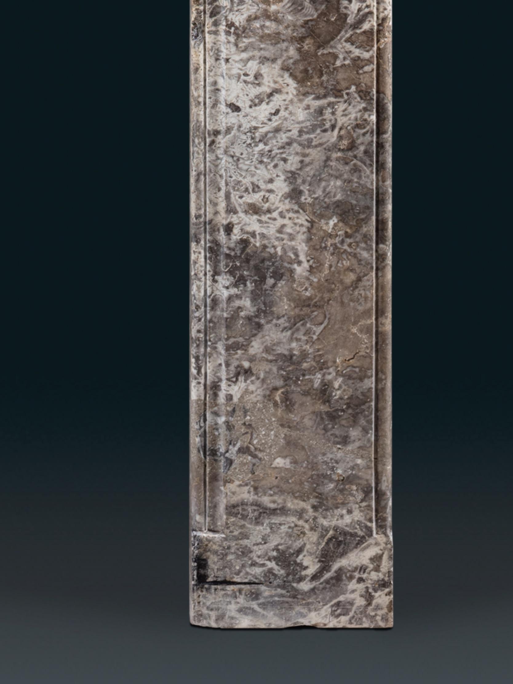 A Queen Anne Frame Chimneypiece in Cork Marble, ex-Howth Castle For Sale 1