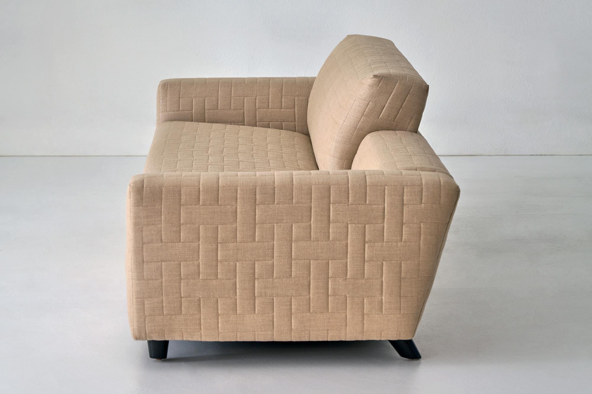 Mid-Century Modern A Quilted Chaise/Sofa designed by William Haines