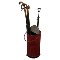Quirky Umbrella Stand, Fire Department Pump, Industrial Antiques