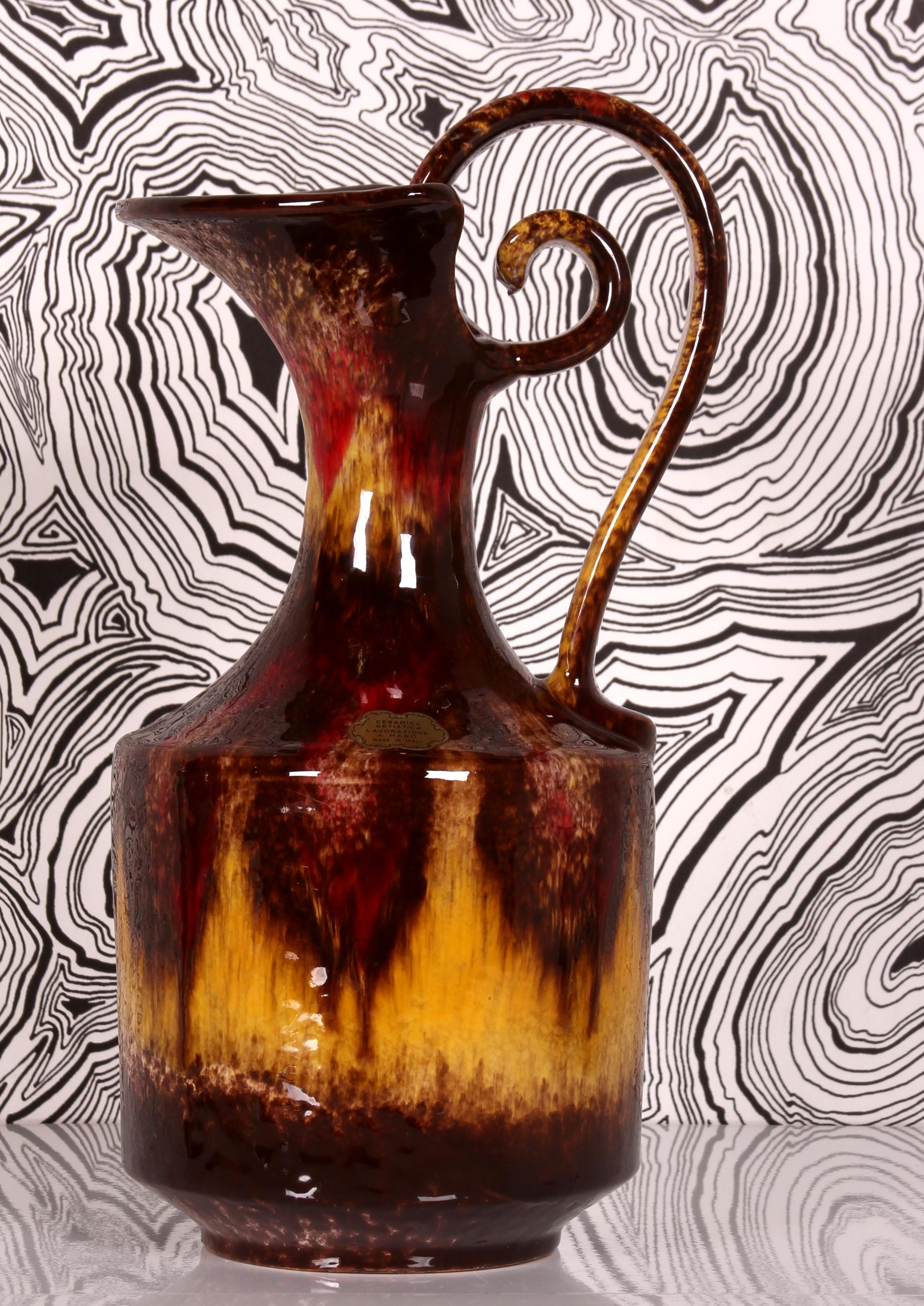 Un vase d'art unique Italie des années 1970 (peut être composé de verre ! ) en vente 3