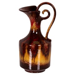 Un vase d'art unique Italie des années 1970 (peut être composé de verre ! )