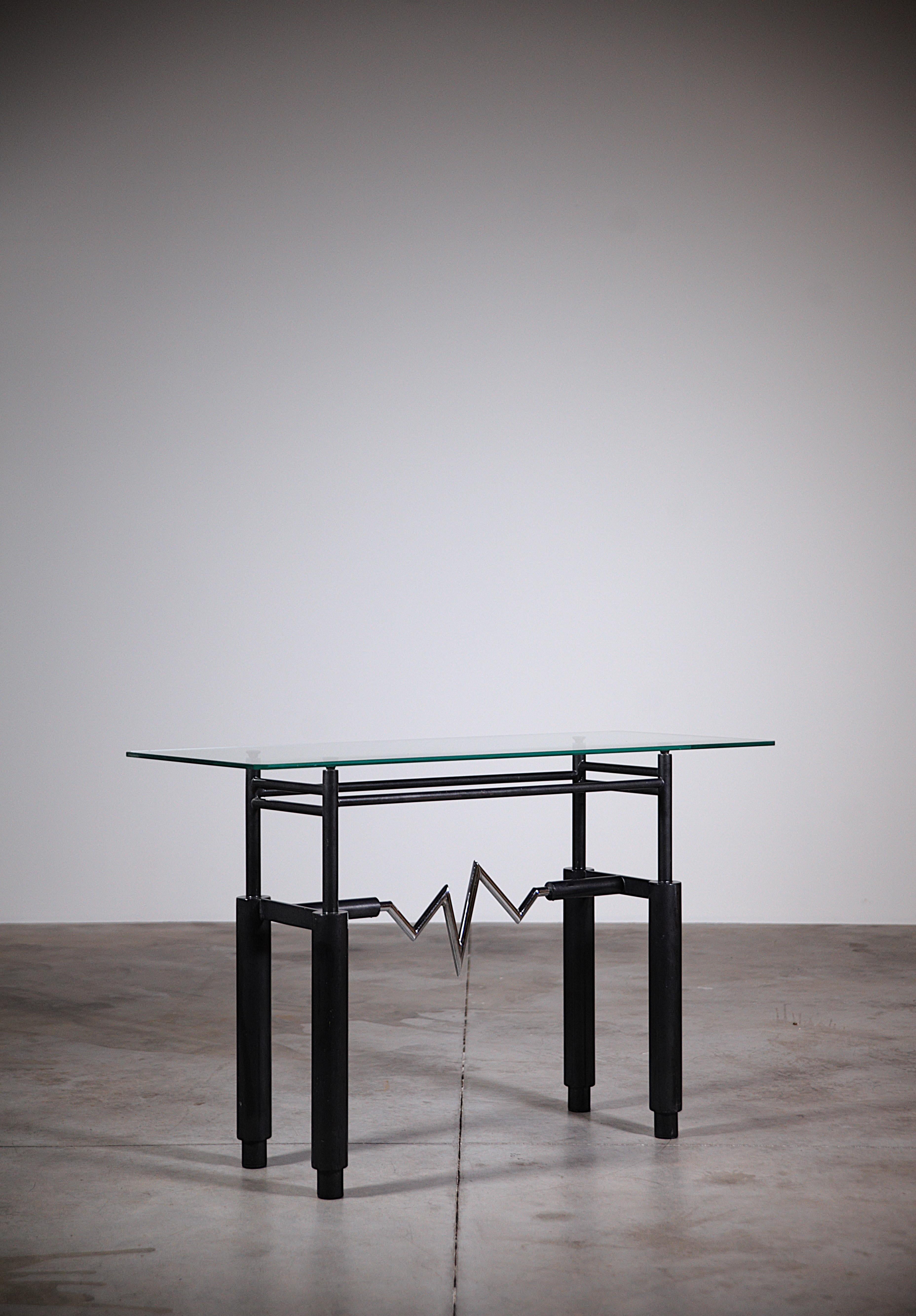 A Radical Console by Leopold Gest France 1980s For Sale 3