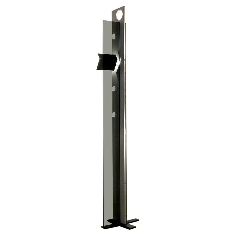 A RADICAL Constructivist FLOOR LAMP by ANGELO BROTTO, for ESPERIA, Italy 1960