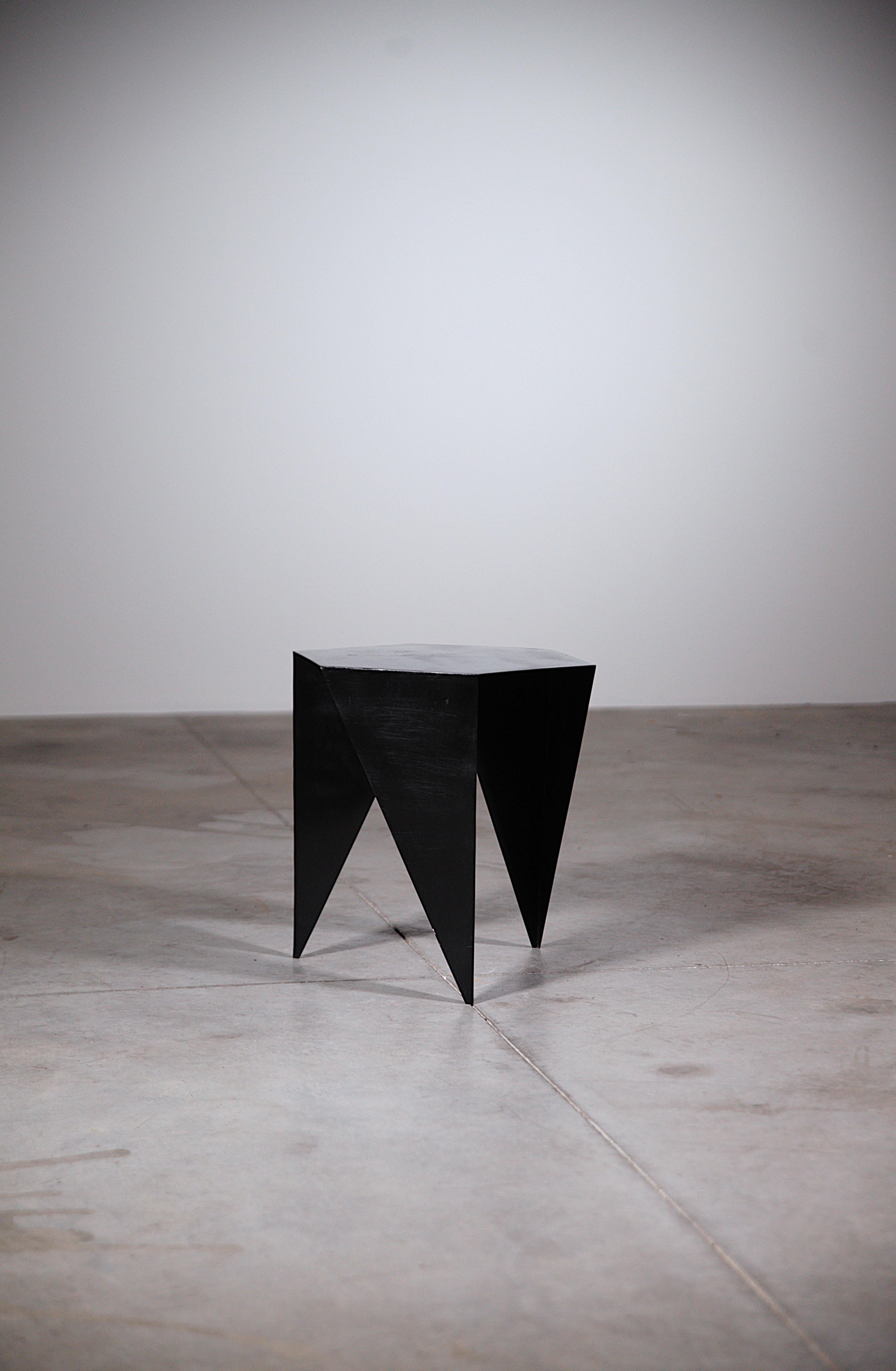 Metal A Radical Gueridon by Unknown Artist France 1980s For Sale