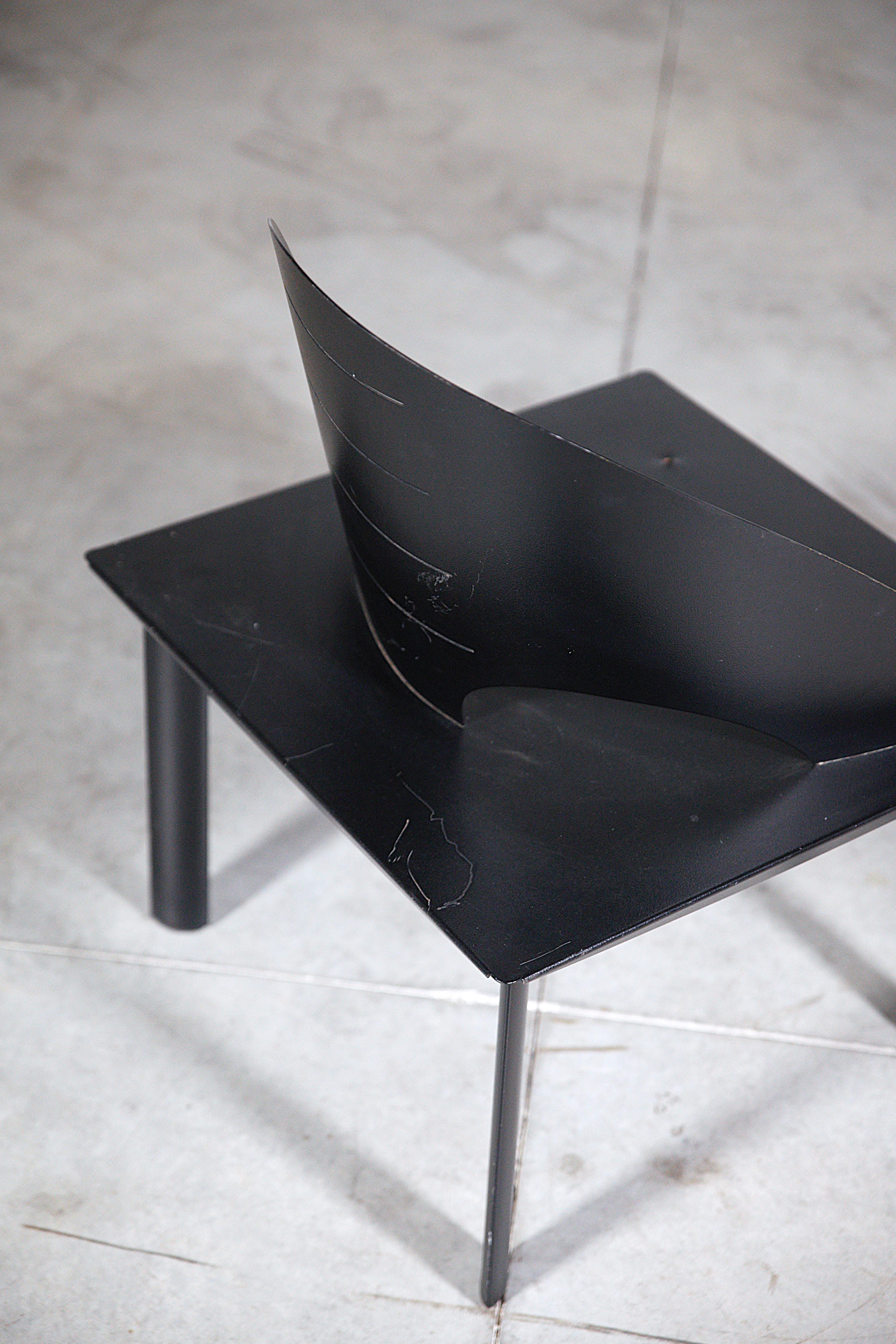 Silla de salón radical de Patrice Bonneau Francia Años 80 en venta 8
