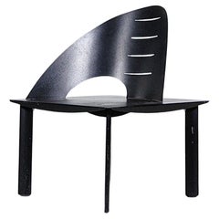 A Radical Lounge Chair by Patrice Bonneau France 1980s