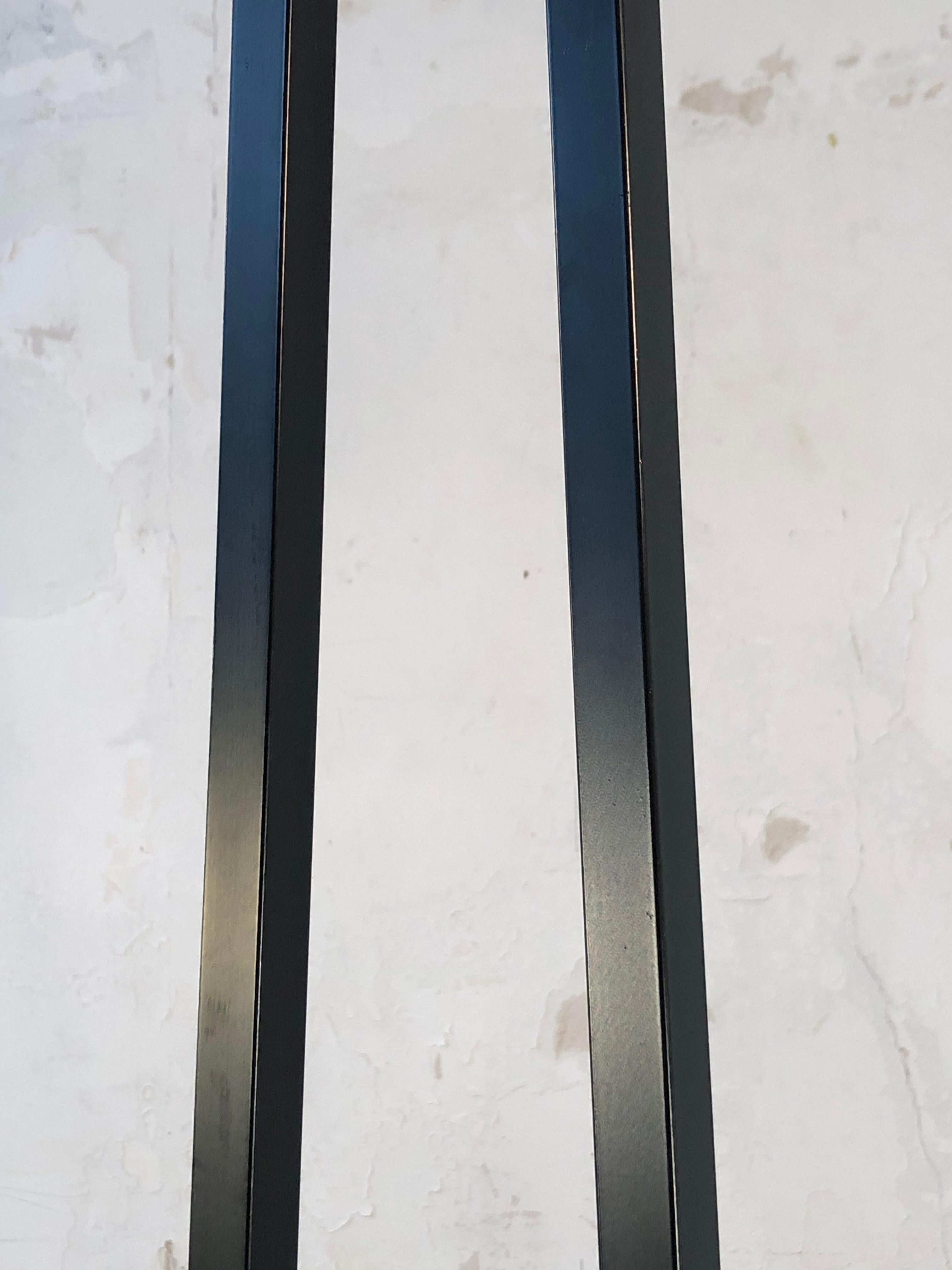 Lampadaire RADICAL Minimal POST-MODERN de VERRE LUMIERE, France 1980 en vente 6