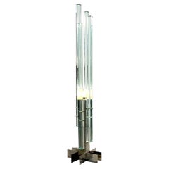 A Radical MURANO Glass FLOOR LAMP by GALLOTTI & RADICE, FONTANA ARTE, Italy 1970
