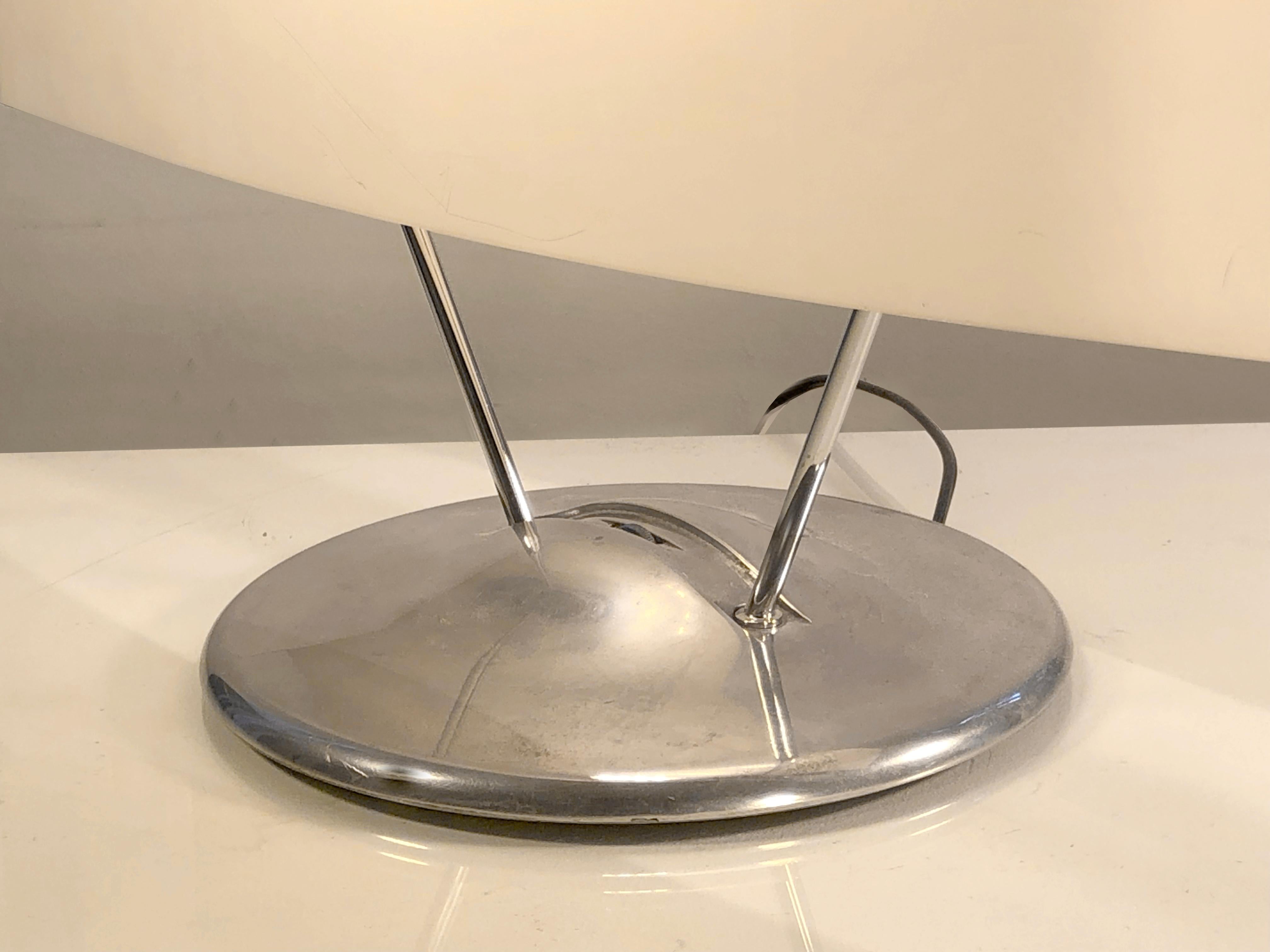 Postmoderne A Radical MURANO Glass TABLE LAMP par FRANCO RAGGI, par FONTANA ARTE, Italie 1970 en vente