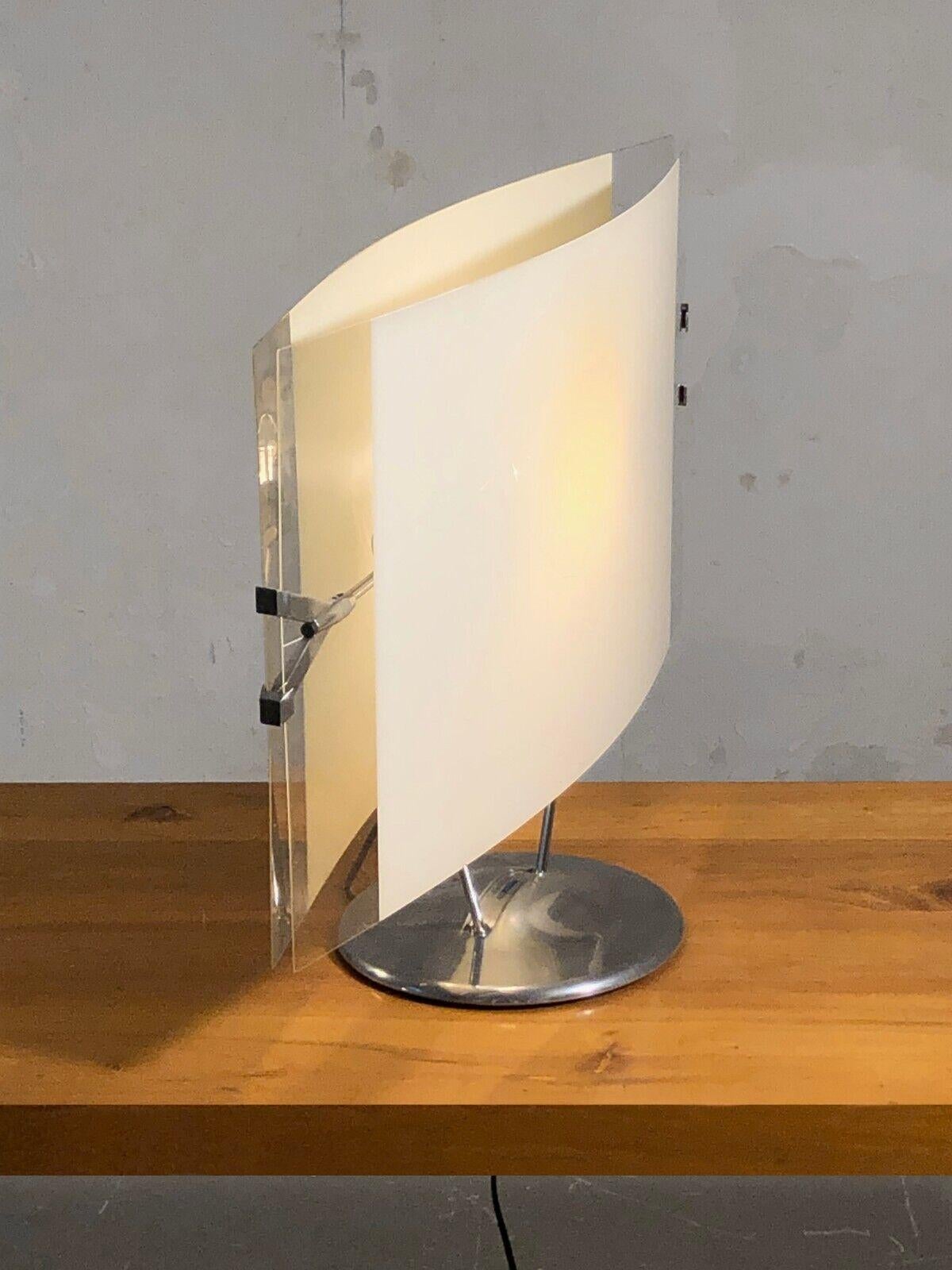 A Radical MURANO Glass TABLE LAMP by FRANCO RAGGI, by FONTANA ARTE, Italy 1970 For Sale 2