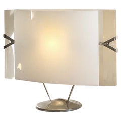 A Radical MURANO Glass TABLE LAMP by FRANCO RAGGI, by FONTANA ARTE, Italy 1970